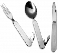 Komplet sztućców LIFEVENTURE model Folding Set