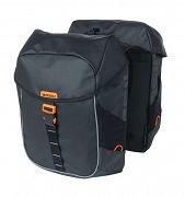 Sakwa BASIL MILES TARPAULIN  DOUBLE BAG, 34L, black orange, MIK-system