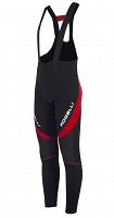 Rogelli TRAVO 2.0 - spodnie rowerowe, black/red Rozmiar. S