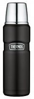 Oryginalny termos Thermos King 0,47 L - czarny mat