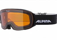 ALPINA GOGLE M40 NAKISKA Black-matt - szkło ORANGE S2