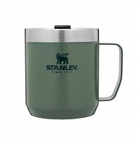 Kubek kempingowy z pokrywką Stanley Camp Mug 0,35L - Zielony