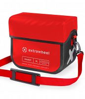 Torba na kierownicę Extrawheel Handy Polyester Red/Black 5L