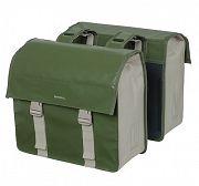 Sakwa miejska podwójna BASIL URBAN LOAD Double Bag 53L- green/sand