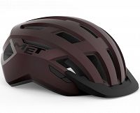 Kask rowerowy Met Allroad - burgundy matt