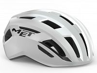 Kask szosowy MET Vinci MIPS - Biały white silver glossy