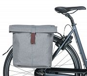 Sakwa miejska podwójna BASIL City Double Bag 32L MIK - grey