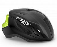 Kask MET Strale - black fluo yellow refvective