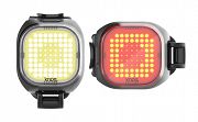 Komplet lamp  Knog Blinder Mini Square, Twinpack