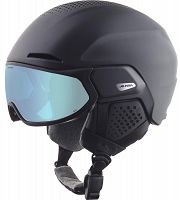 Kask zimowy, narciarski i snowboardowy Alpina ORO QV MIPS - Black matt (ice blue)