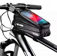 Torebka na telefon na górę ramy - Wild Man Hardpouch Bike Mount  L