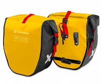 Sakwy rowerowe uniwersalne Extrawheel Rider 30L Polyester Yellow/Black