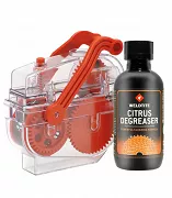 Maszyna do czyszczenia łańcucha WELDTITE DIRTWASH DIRT TRAP CHAIN DEGREASER MACHINE + Odtłuszczacz 75ml