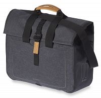 Sakwa miejska pojedyncza BASIL URBAN DRY BUSINESS BAG 20L, charcoal melee