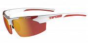 Okulary TIFOSI TRACK white/red (1 szkło Smoke Red 15,4% transmisja światła)