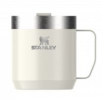 Kubek kempingowy z pokrywką Stanley Camp Mug 0,35L - Cream Gloss