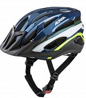 Kask rowerowy Alpina MTB17 - kolor Darkblue-neon