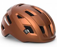 Kask rowerowy e-bike Met E-Mob - Miedziany cooper