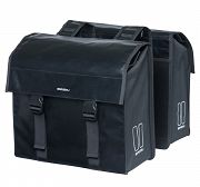 Sakwa miejska podwójna BASIL URBAN LOAD Double Bag  48-53L, Black