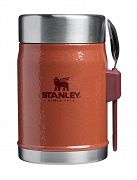 Termos obiadowy ze sztućcem Stanley CLASSIC - 0,4L - Hammertone Clay