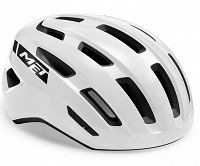 Kask MET Miles - Biały white glossy