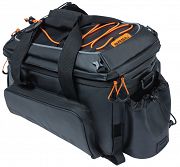 Torba na bagażnik rozkładana Basil Tarpaulin Miles Trunkbag XL Pro, 9-36l, black/orange MIK System