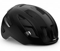 Kask rowerowy e-bike Met E-Mob - Czarny Black