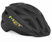 Kask młodzieżowy MET Crackerjack - Czarny Black