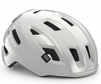 Kask rowerowy e-bike Met E-Mob - Biały white