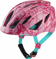 Kask rowerowy dziecięcy Alpina Pico, PINK SPARKEL 50-55cm