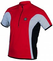 Męska koszulka na rower Etape FACE 14, czerwona - Rozmiar  S, M