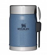 Termos obiadowy ze sztućcem Stanley CLASSIC - 0,4L - Hammertone Lake