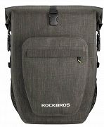 Wodoszczelna, uniwersalna sakwa rowerowa Rockbros AS-001-2BG | 20L szara