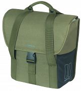 Troba boczna Basil GO - bicycle single bag / 16L / dark green