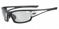 Okulary TIFOSI DOLOMITE 2.0 FOTOTEC black white (1szkło Light Night FOTOCHROM 75,9%-27,7% transmisja światła)