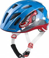 Kask rowerowy dziecięcy Alpina XIMO FLASH - RED CAR 49-54cm