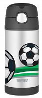 Termos dziecięcy ze słomką Thermos FUNtainer 355ml - piłka