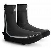 Rogelli zimowe pokrowce na buty ESSENTIAL Hi Vis - czarne