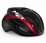 Kask rowerowy Rivale II MIPS -  Black Red Metallic | Glossy