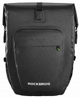 Wodoszczelna, uniwersalna sakwa rowerowa Rockbros AS-001-2BK | 20L czarna