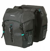 Sakwa miejska podwójna BASIL DISCOVERY 365D DOUBLE BAG, 18L