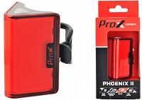 Lampka tylna Prox Phoenix II cob led 100lm, 800 mah, usb-c, memory mode