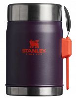 Termos obiadowy ze sztućcem Stanley CLASSIC - 0,4L - Plum