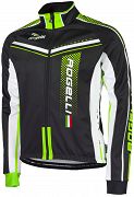 Rogelli GARA MOSTRO - kurtka rowerowa - black/green   Rozmiar  S