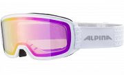 ALPINA GOGLE M40 NAKISKA Q-LITE White-matt - szkło Q-LITE PINK S1