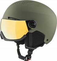 Kask zimowy  narciarski i snowboardowy ALPINA ARBER VISOR Q-LITE - Olive matt