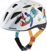 Kask rowerowy dziecięcy Alpina XIMO, Miś - WHITE BEAR