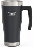 Wodoszczelny termokubek z uchwytem Thermos ICON 470ml - granit