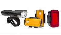 Zestaw lampki BLACKBURN LUMINATE 360 LIGHT SET przód 550 lumenów, tył 40 lumenów, bok 40 lumenów