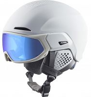 Kask zimowy, narciarski i snowboardowy Alpina ORO QV MIPS - White matt- water pink